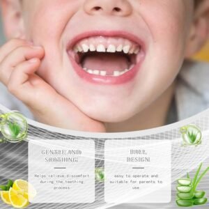 OUHOE Teething Relief Roller – Solucion Qetësues për Mishrat e Dhëmbëve (10ml)